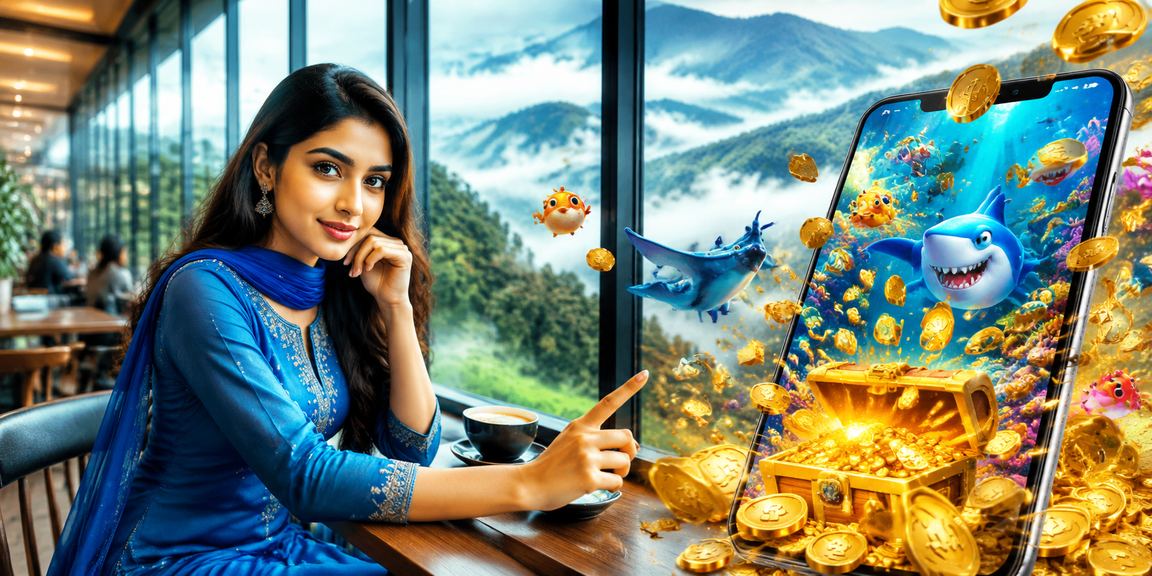 বান্দরবানে ফিশিং গেম